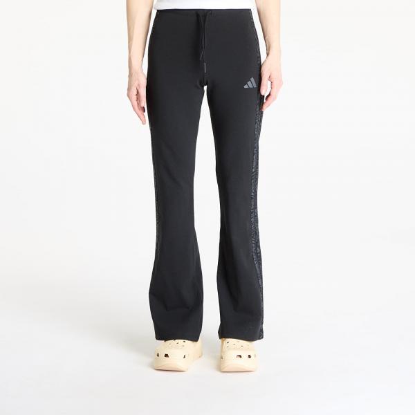 Legíny adidas Essentials 3 Stripes Print Cotton Leggings Black M