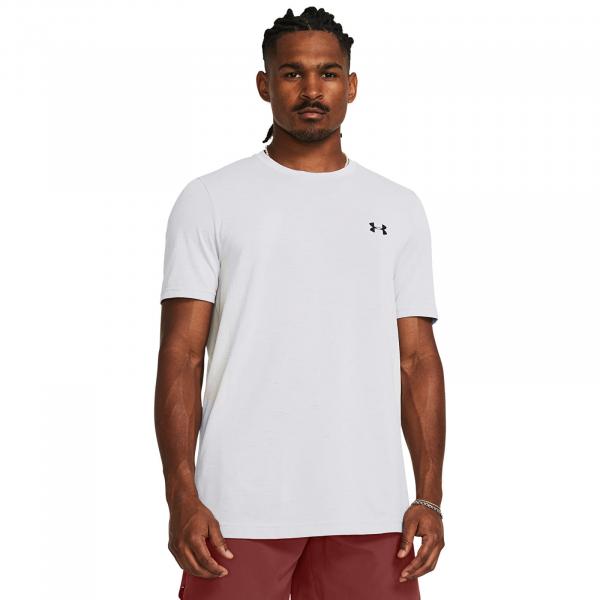 Tričko Under Armour Vanish Seamless SS Tee White/ Black XL