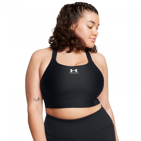 Podprsenka Under Armour HeatGear High Black/ White S