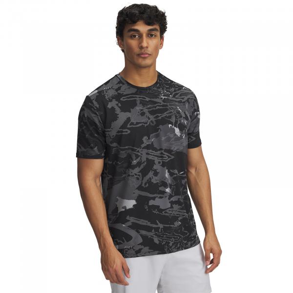 Tričko Under Armour Vanish Energy Printed SS Tee Black/ Anthracite/ Black L