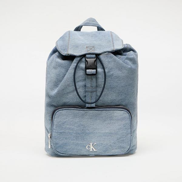 Batoh Calvin Klein Jeans Denim Luna Mini Flap Blue Universal