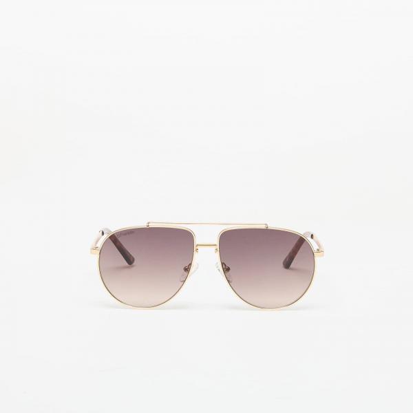 Sluneční brýle D.Franklin Aviator Legacy Sunglasses Gold/ Brown Universal