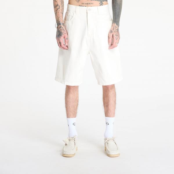 Šortky Carhartt WIP Brandon Short White Rinsed M