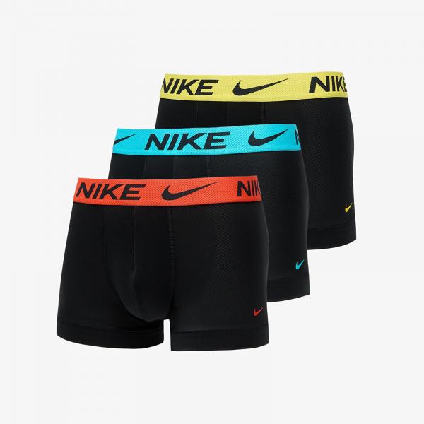 Boxerky Nike Dri-FIT Trunk 3-Pack Multicolor S