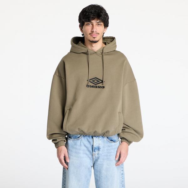 Mikina Umbro Og Logo Mask Hoodie Army Green L