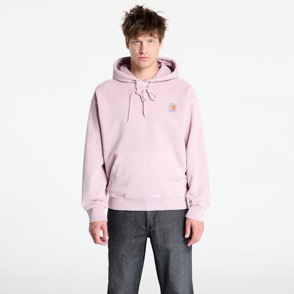 Mikina Carhartt WIP Hooded Nelson Sweat UNISEX Hortensia Garment Dyed S