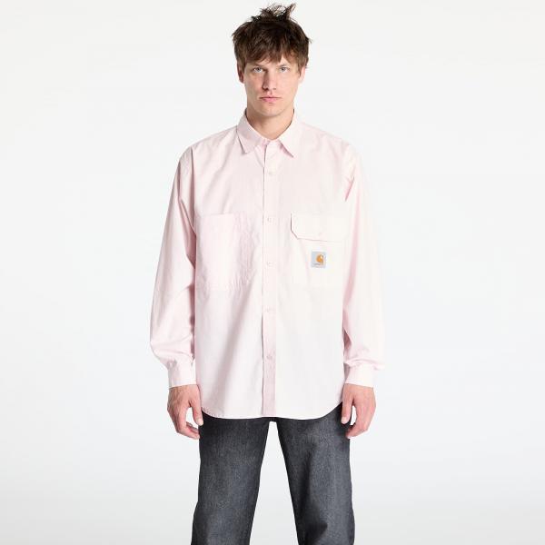 Košile Carhartt WIP Longsleeve Irwin Shirt UNISEX Air Pink S