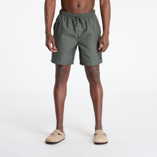 Plavky FRED PERRY Classic Swimshort Court Green M