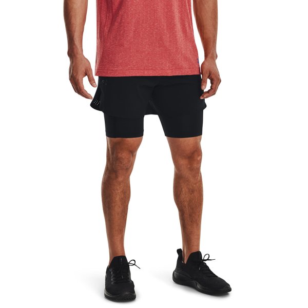 Šortky Under Armour Vanish Elite 2in1 Short Black/ Black S