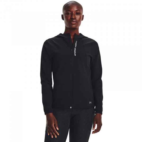 Bunda Under Armour OutRun the STORM Jacket Black/ Reflective/ Reflective XS
