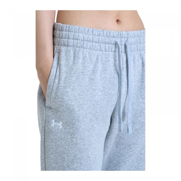 Kalhoty Under Armour Rival Fleece Jogger Mod Gray Light Heather/ White M