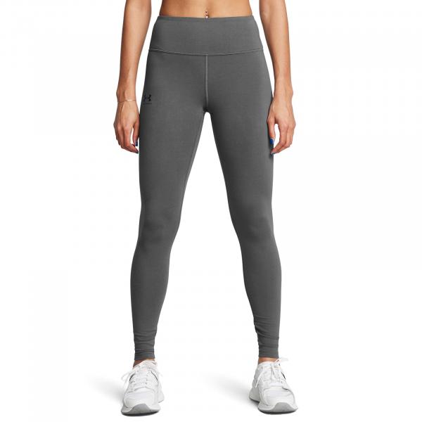 Legíny Under Armour Rival Legging Castlerock/ Black S