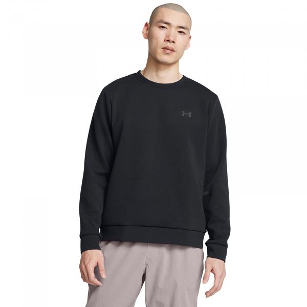 Mikina Under Armour Unstoppable Fleece Crew EU Black/ Black L