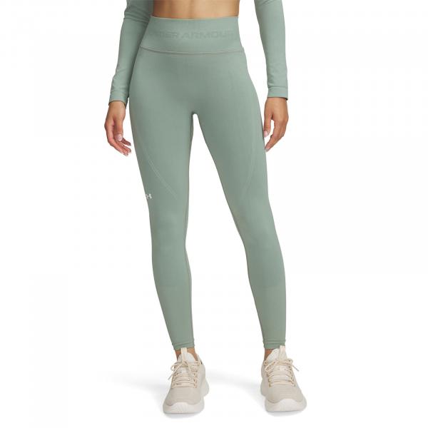 Legíny Under Armour Vanish Seamless Legging Silica Green/ White XL