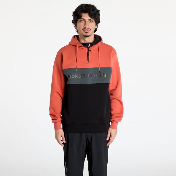 Mikina Horsefeathers Fulton Sweatshirt Ginger/ Black S