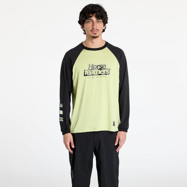Tričko Horsefeathers Spike Long Sleeve Bike Jersey Nile/ Black L