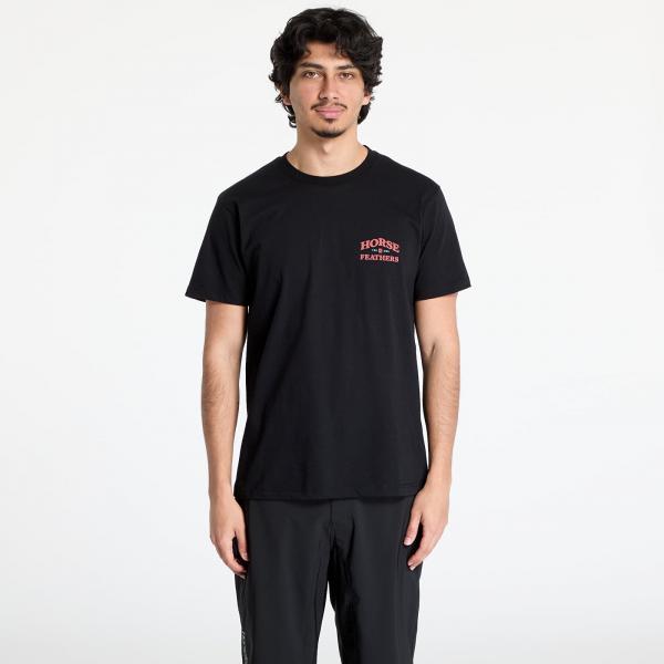 Tričko Horsefeathers Summit T-Shirt Black S