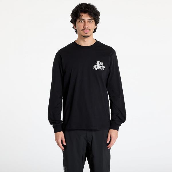 Tričko Horsefeathers Xerox Long Sleeve T-Shirt Black S