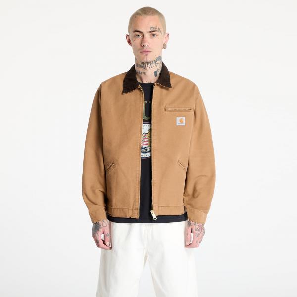 Bunda Carhartt WIP OG Detroit Jacket UNISEX Hamilton Brown/ Tobacco Aged Canvas L