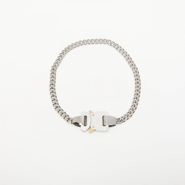 Alyx Studio Metal Buckle Necklace Silver L