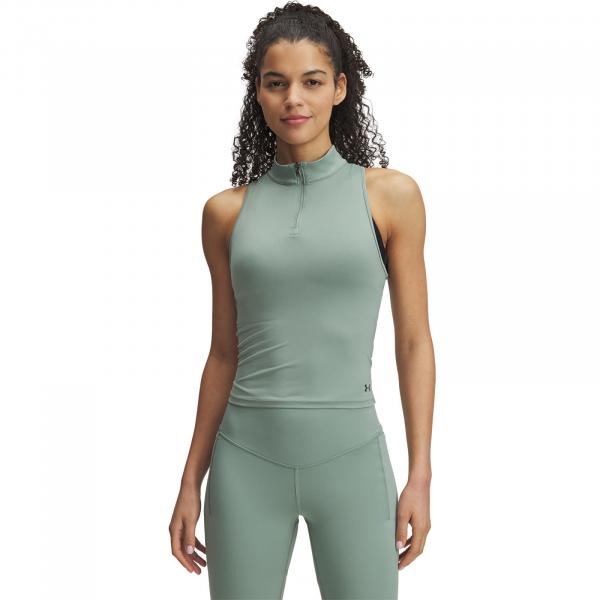 Tílko Under Armour Vanish Elite Vent Tank Silica Green/ Iridescent XS