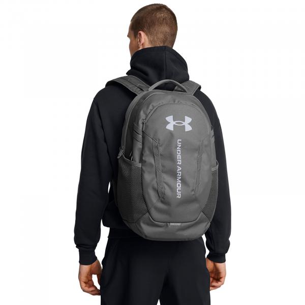 Batoh Under Armour Hustle 6.0 Backpack Castlerock/ Steel Universal