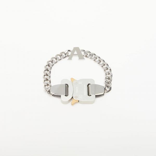 Alyx Studio Buckle Bracelet With Charm Silver L/XL