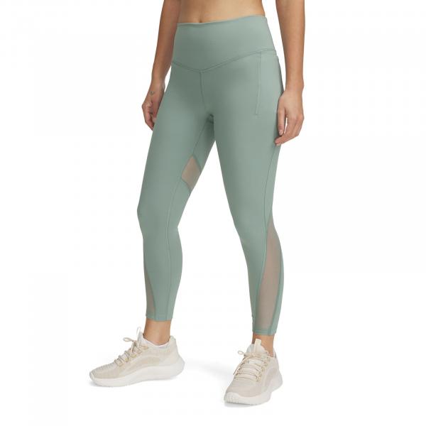Legíny Under Armour Vanish Elite Vent Ankle Leg Silica Green/ Iridescent S