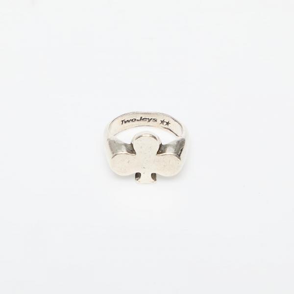 TwoJeys Clover Ring Silver 56 mm
