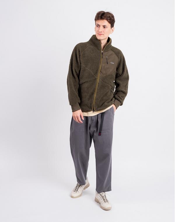 Elliker Keld Sherpa Fleece Jacket KHAKI L