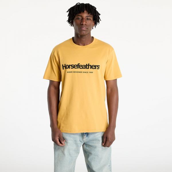 Tričko Horsefeathers Quarter T-Shirt Honey S