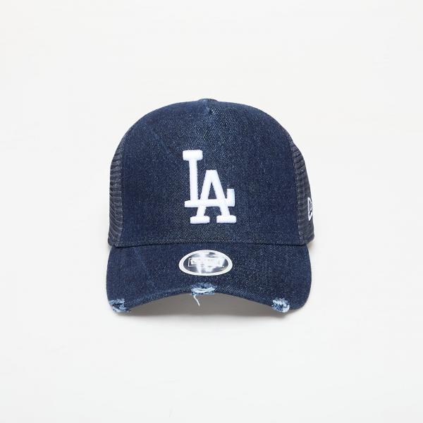 Kšiltovka New Era Los Angeles Dodgers Womens MLB Denim 9FORTY A-Frame Trucker Cap Navy Universal