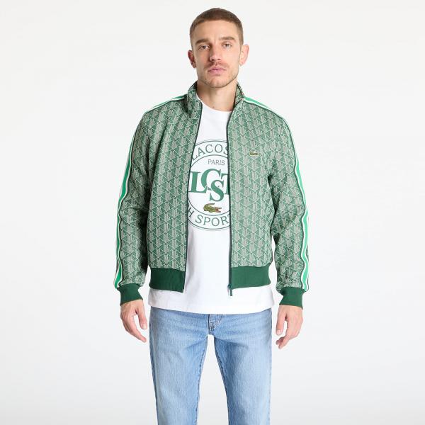 Mikina LACOSTE Jacquard Sweatshirt Calathea/ Sabler L