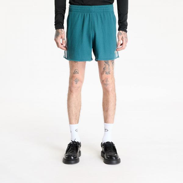 Šortky adidas Waffle Knit Sprinter Shorts Green/ Tech Green/ White XL