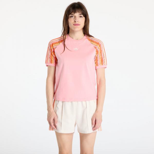 Tričko adidas Originals Summer Glow Cali Tee Semi Pink Spark S