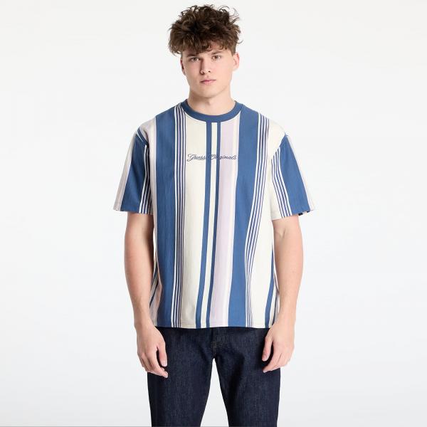 Tričko GUESS Originals Stripe T-Shirt Wisteria Petal Strip XL