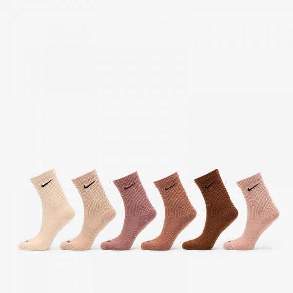 Ponožky Nike Dri-FIT Everyday Plus Cushioned Training Crew Socks 6-Pack Multi-Color XL