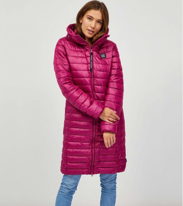 SAM 73 Dámský kabát FIONA Růžová