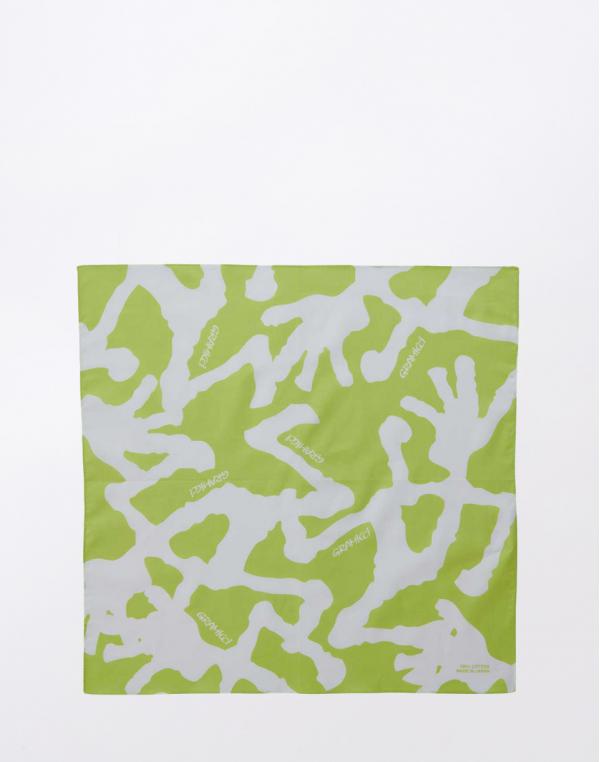 Gramicci Burly Runningman Bandana LIME