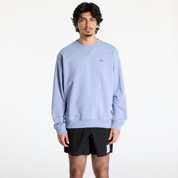 Mikina New Balance Athletics French Terry Crew Dusk Shower L