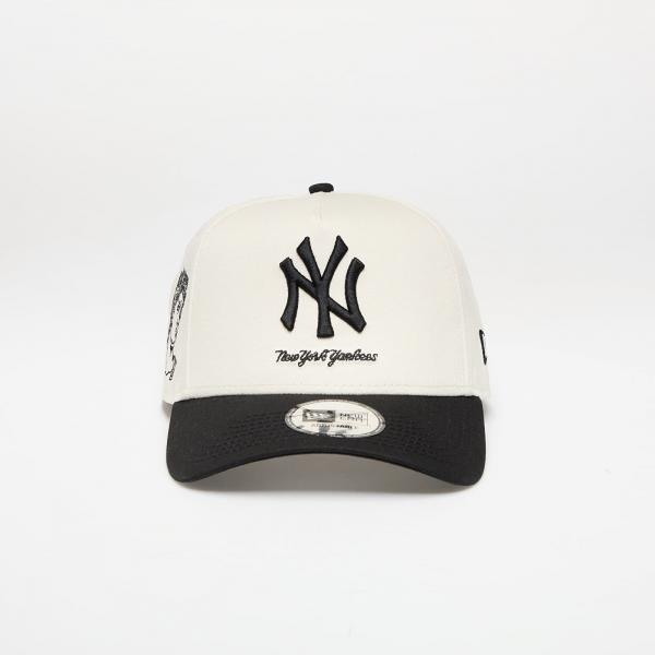 Kšiltovka New Era New York Yankees 9FORTY MLB Mythical A-Frame Cap Ivory/ Black Universal