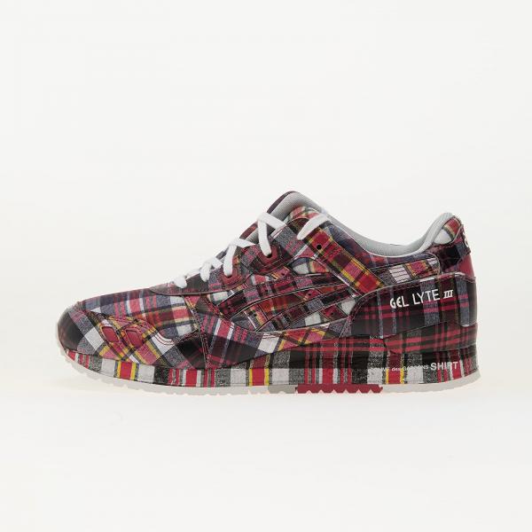 Tenisky Asics x Comme Des Garçons Shirt Gel-Lyte III 07 Remastered Red/ Multi EUR 44