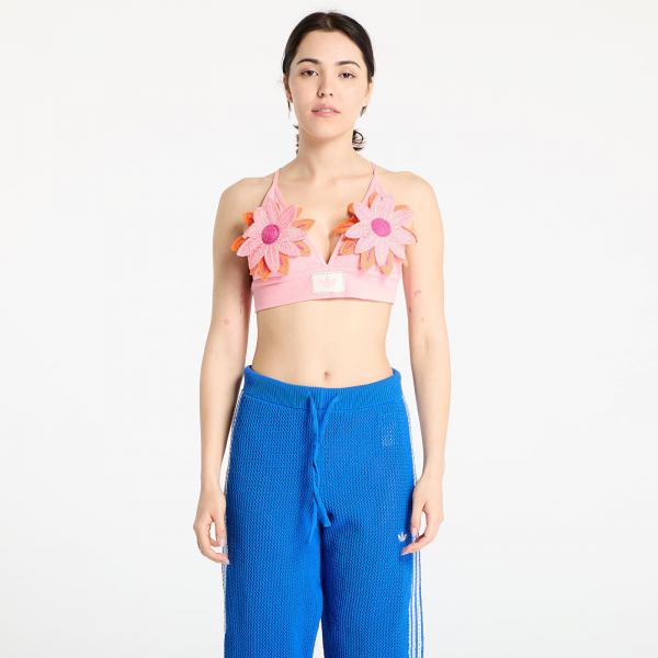 Podprsenka adidas Summer Glow Bralet Pink/ Semi Pink Spark S