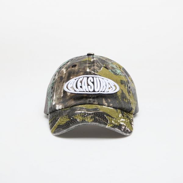 Kšiltovka PLEASURES Bubble Logo Polo Cap Camo Universal