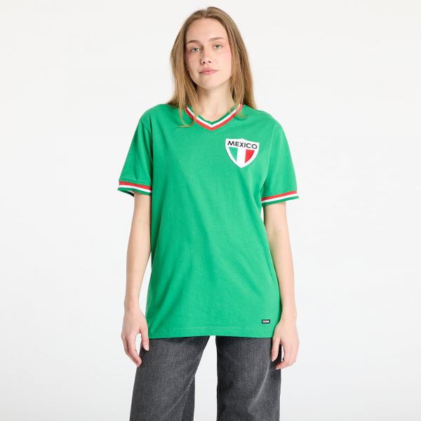 Dres COPA Mexico Pelé 1980's Retro Football Shirt UNISEX Green L