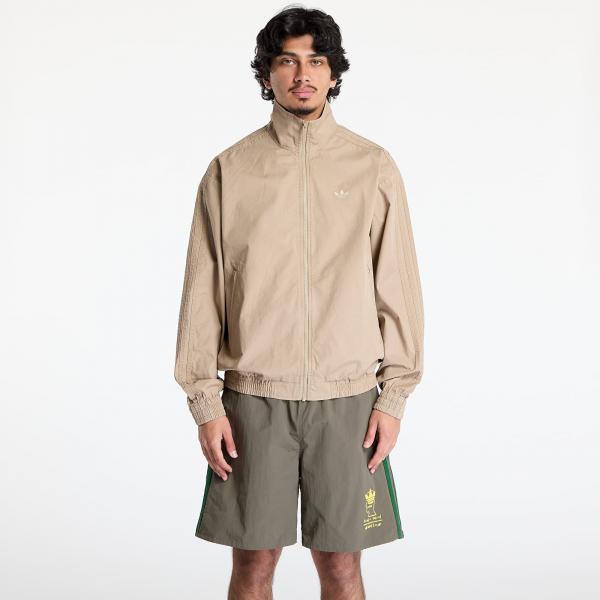 Bunda adidas Woven Firebird Tracksuit Jacket Brown/ Blanch Cargo XXL
