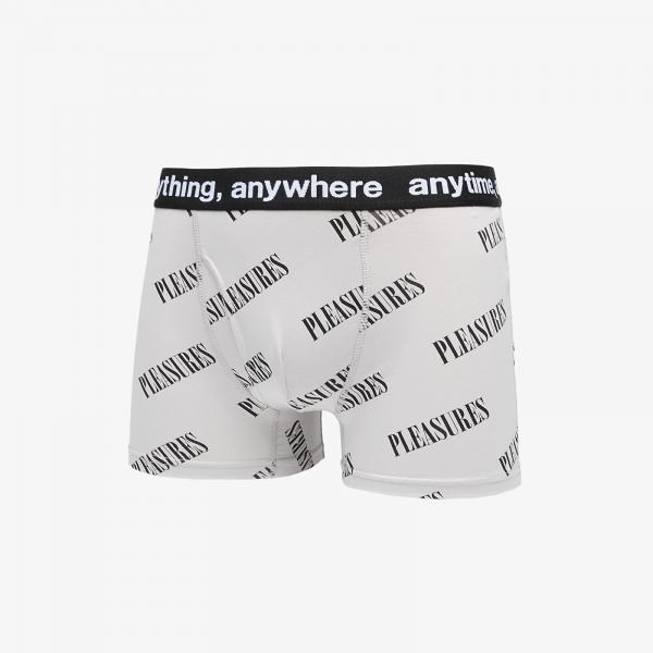 Boxerky PLEASURES Anytime Boxer Brief Grey S