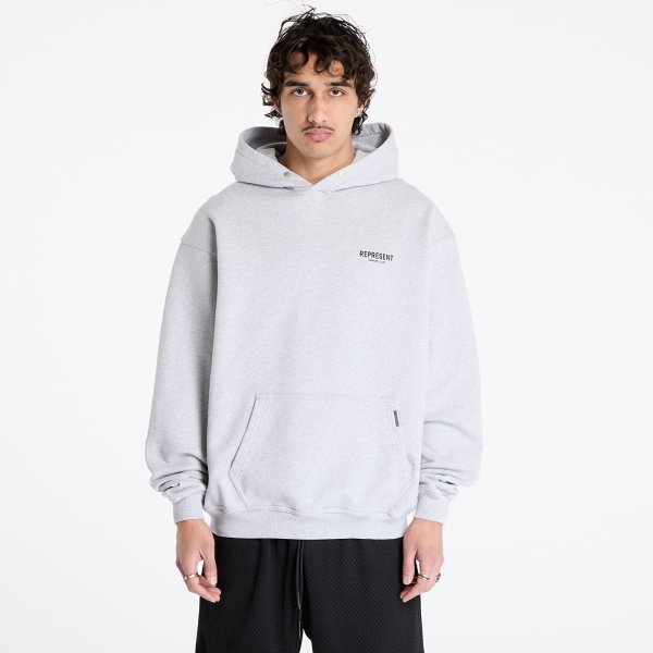 Mikina REPRESENT Represent Owners Club Hoodie Ash Grey XXL