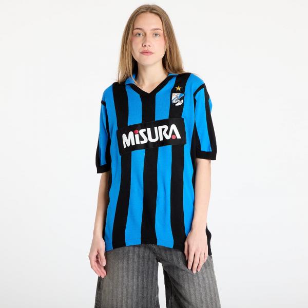Dres COPA FC Internazionale 1986 Retro Football Shirt UNISEX Blue/ Black L