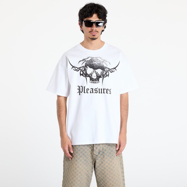Tričko PLEASURES Tradition T-Shirt White S